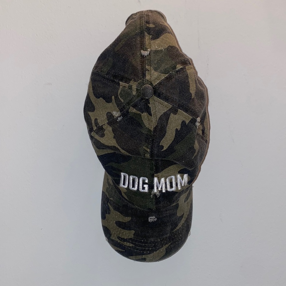 DOG MOM camo hat